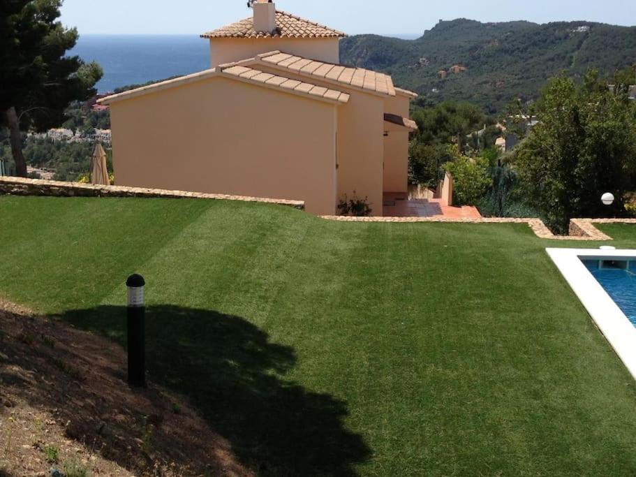 Exclusiva Villa, Piscina Privada Y Vistas Al Mar Begur Exterior photo