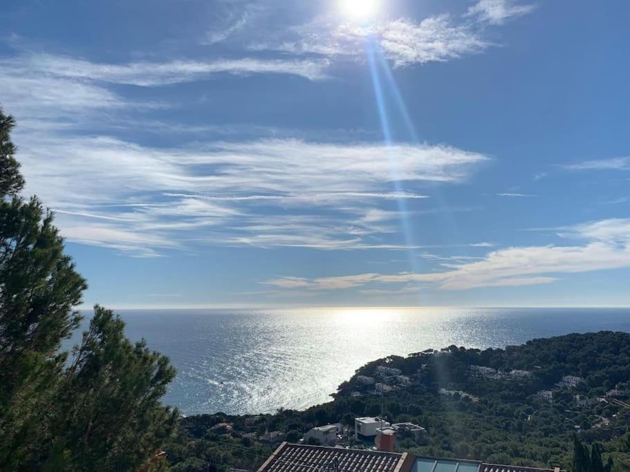 Exclusiva Villa, Piscina Privada Y Vistas Al Mar Begur Exterior photo